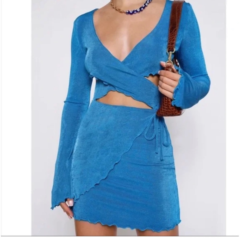 Tiger Mist Sunnie Blue Dress Sz Small